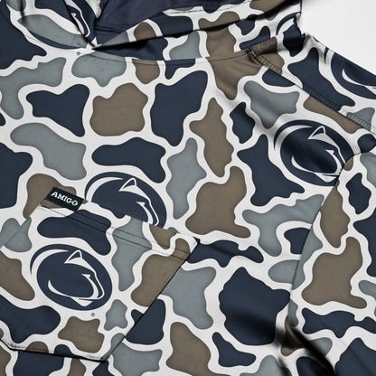 Penn State Nittany Lions Camo Playa Hooded Fishing Shirt
