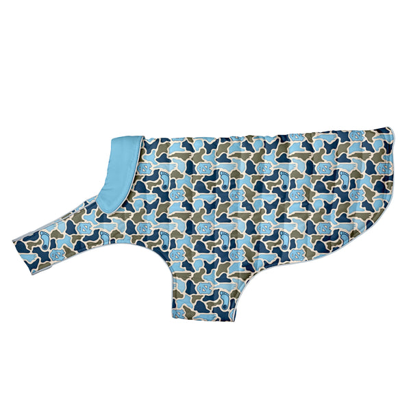North Carolina Tar Heels Dog Reversible Puff Vest