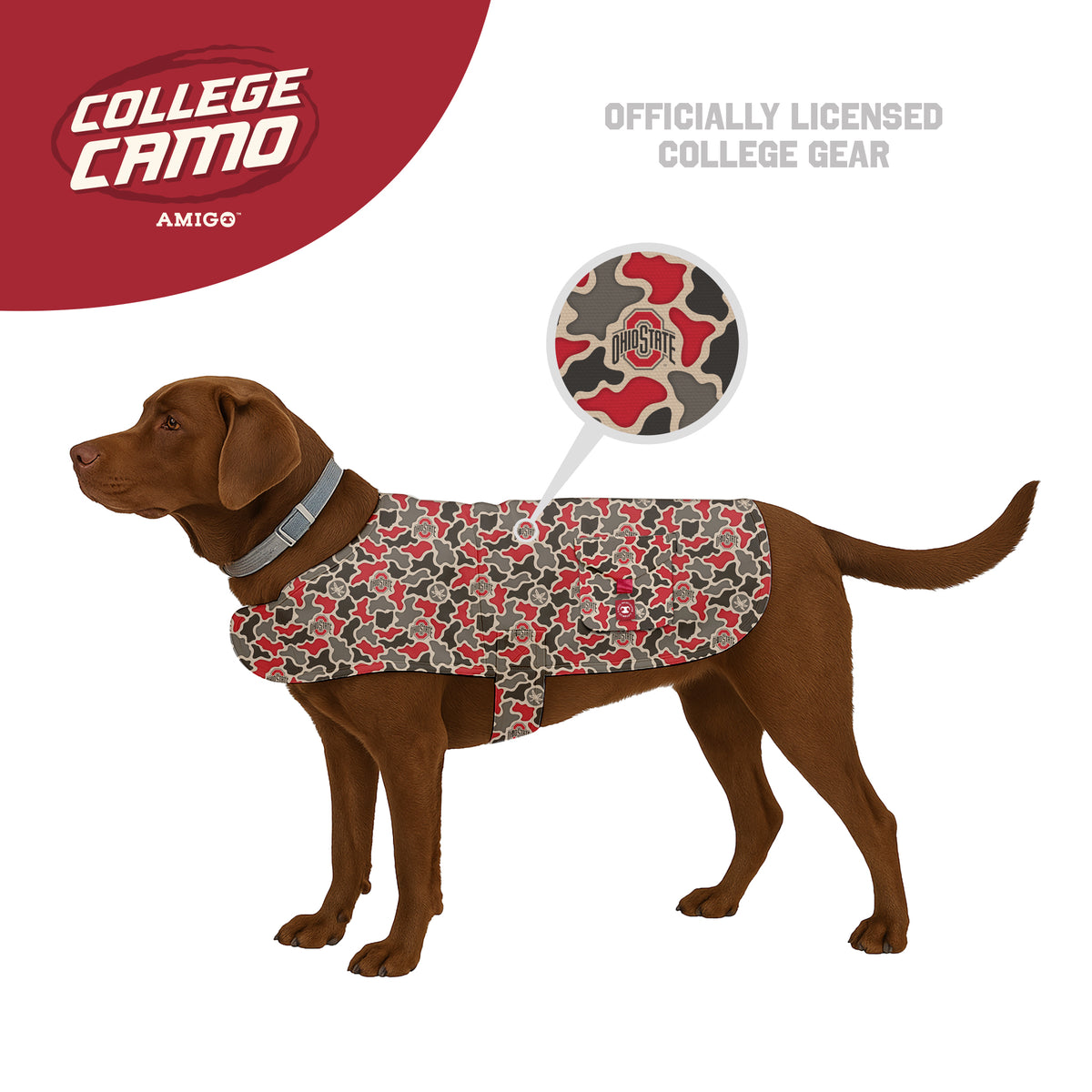 Ohio State Dog Chore Coat