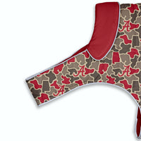 Alabama Crimson Tide Dog Reversible Puff Vest