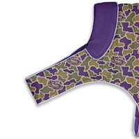 LSU Dog Reversible Puff Vest