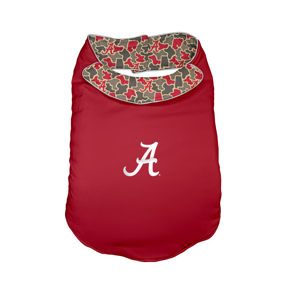 Alabama Crimson Tide Dog Reversible Puff Vest