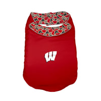 Wisconsin Badgers Dog Reversible Puff Vest