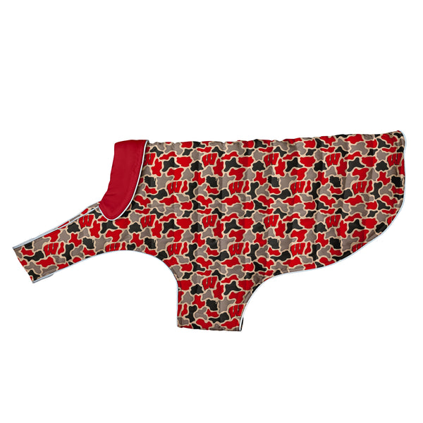 Wisconsin Badgers Dog Reversible Puff Vest