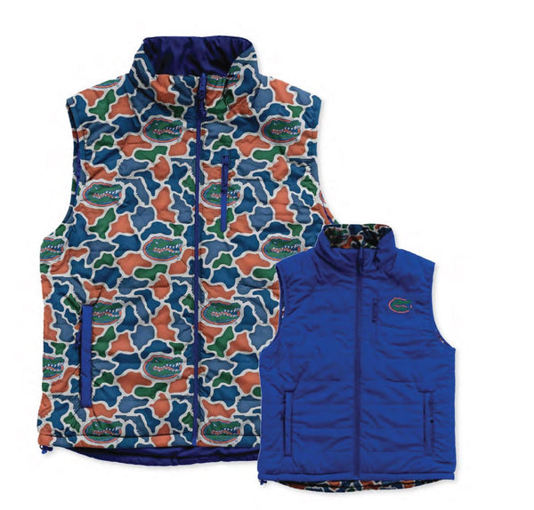 Florida Gators Camo Encino Reversible Vest