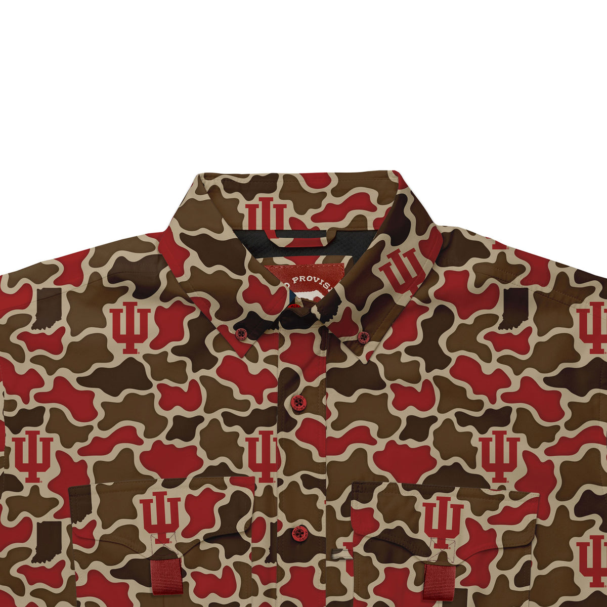 Indiana Hoosiers Camo Primero SS Shirt