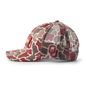 Oklahoma Sooners Camo Mesh Back Hat