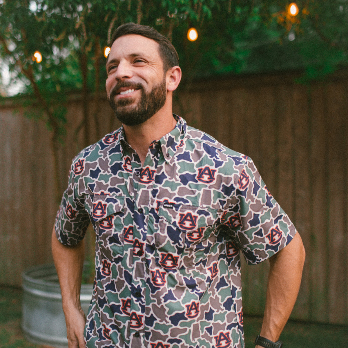 Auburn Tigers Camo Primero SS Shirt