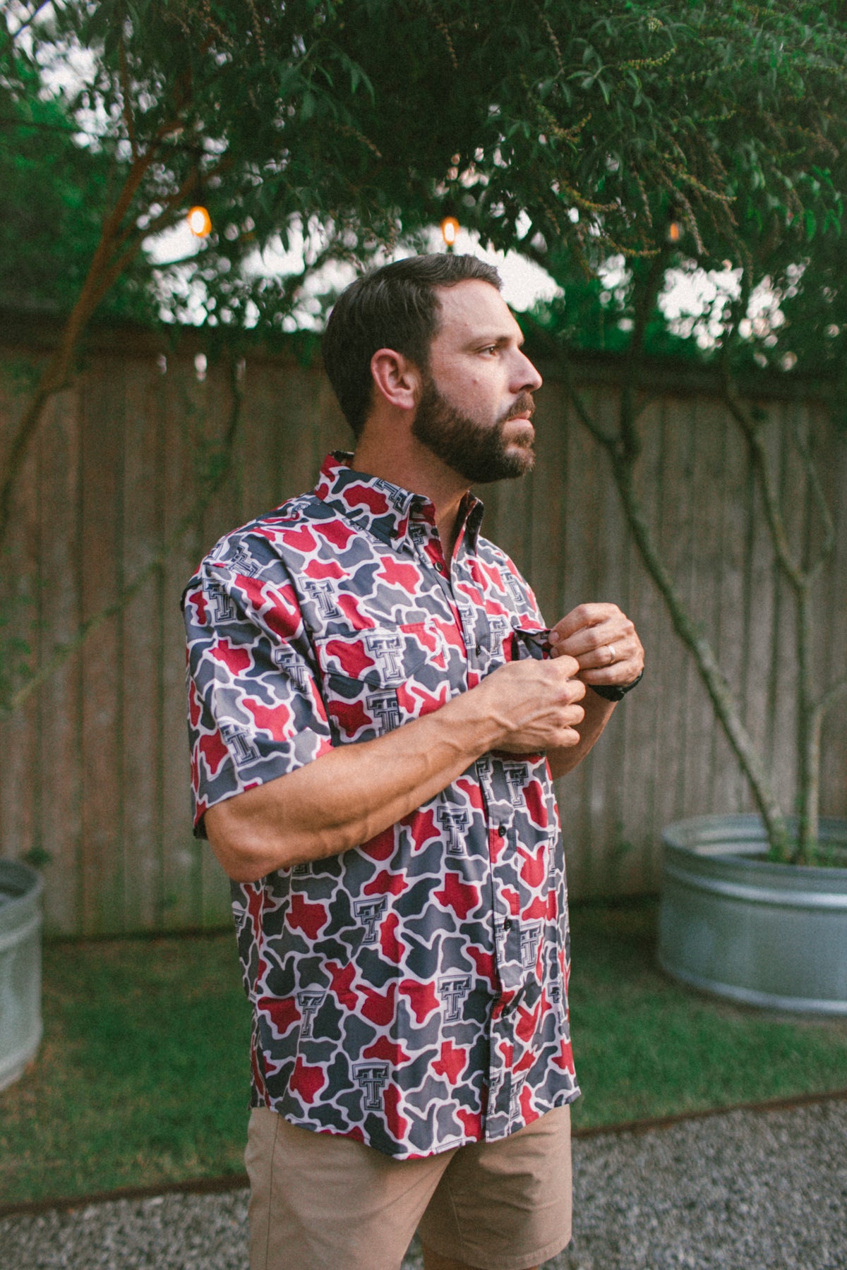 Texas Tech Red Raiders Camo Primero SS Shirt