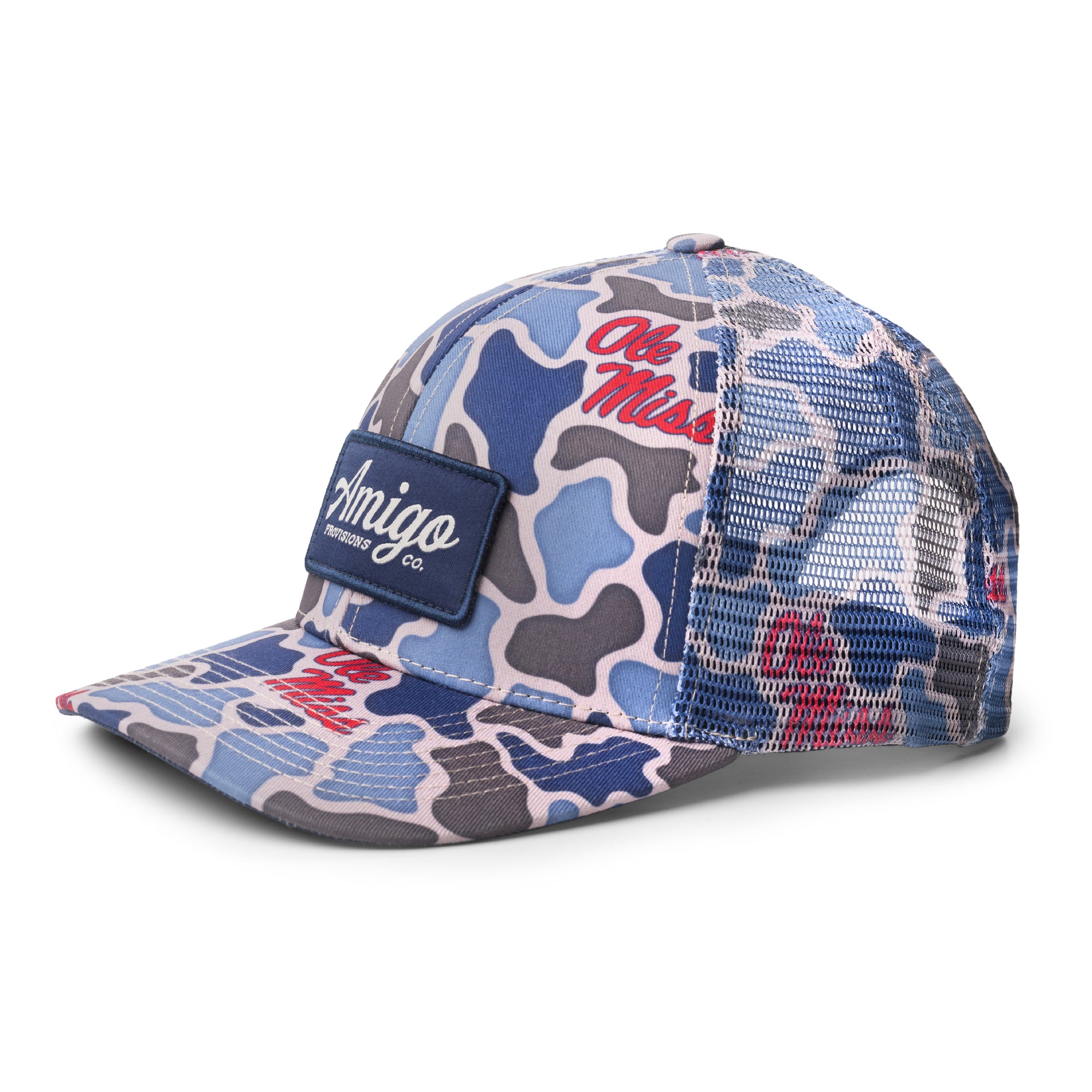 Ole Miss Camo Mesh Back Hat