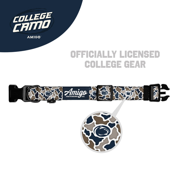 Penn State Nittany Lions Camo - Performance Nylon Dog Collar
