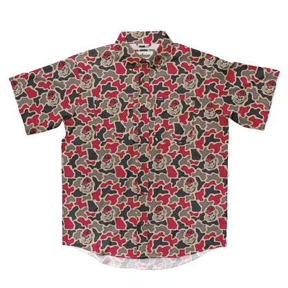 Georgia Bulldogs Camo Primero SS Shirt