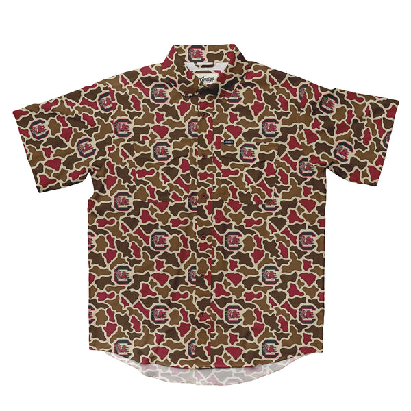 South Carolina Gamecocks Camo Primero SS Shirt