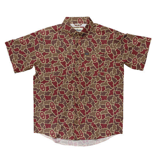 Oklahoma Sooners Camo Primero SS Shirt
