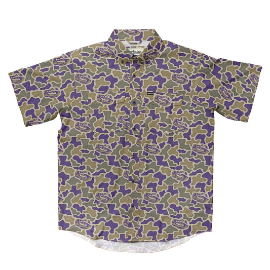 LSU Tigers Camo Primero SS Shirt