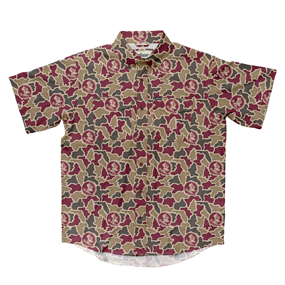 Florida State Seminoles Camo Primero SS Shirt