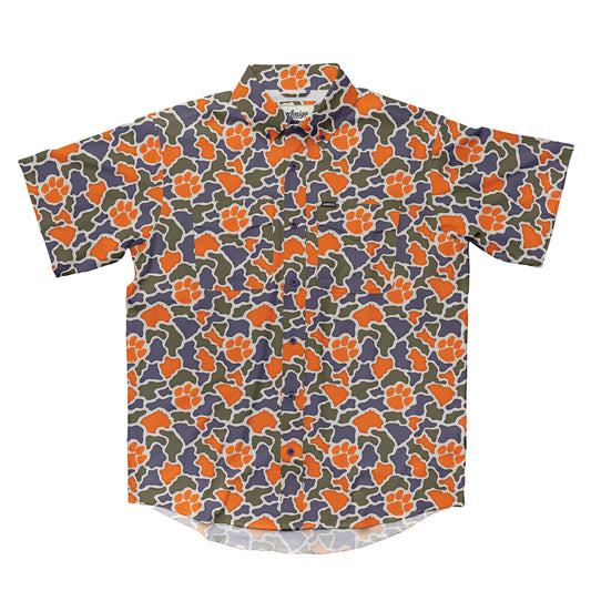 Clemson Tigers Camo Primero SS Shirt