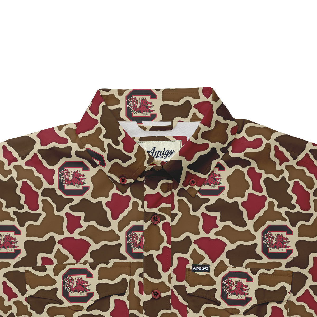 South Carolina Gamecocks Camo Primero SS Shirt