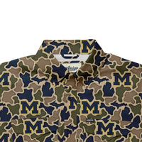 Michigan Wolverines Camo Primero SS Shirt