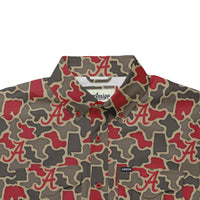 Alabama Crimson Tide Camo Primero SS Shirt