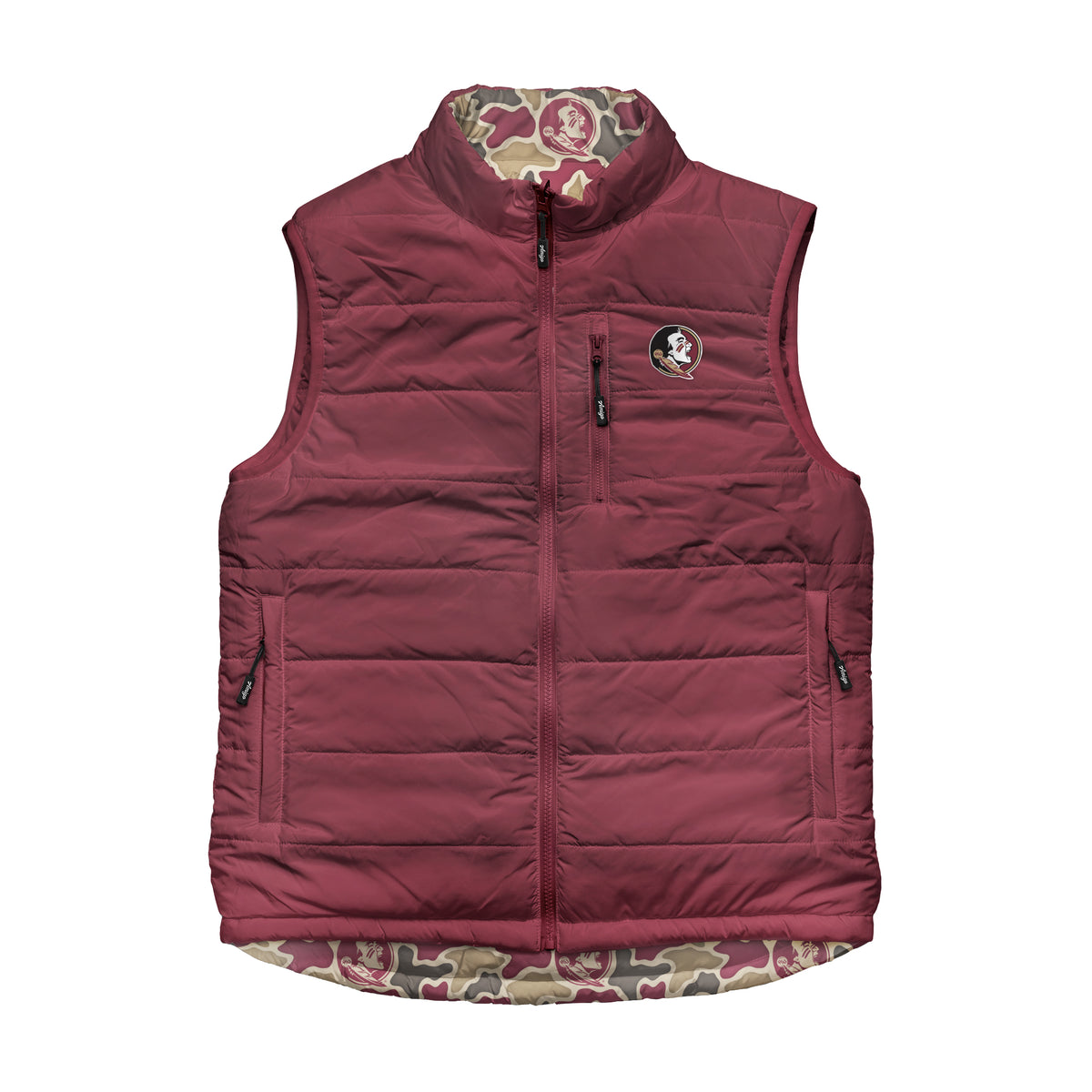 Florida State Seminoles Camo Encino Reversible Vest