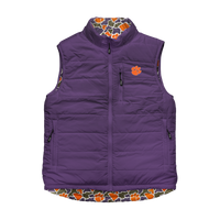 Clemson Tigers Camo Encino Reversible Vest
