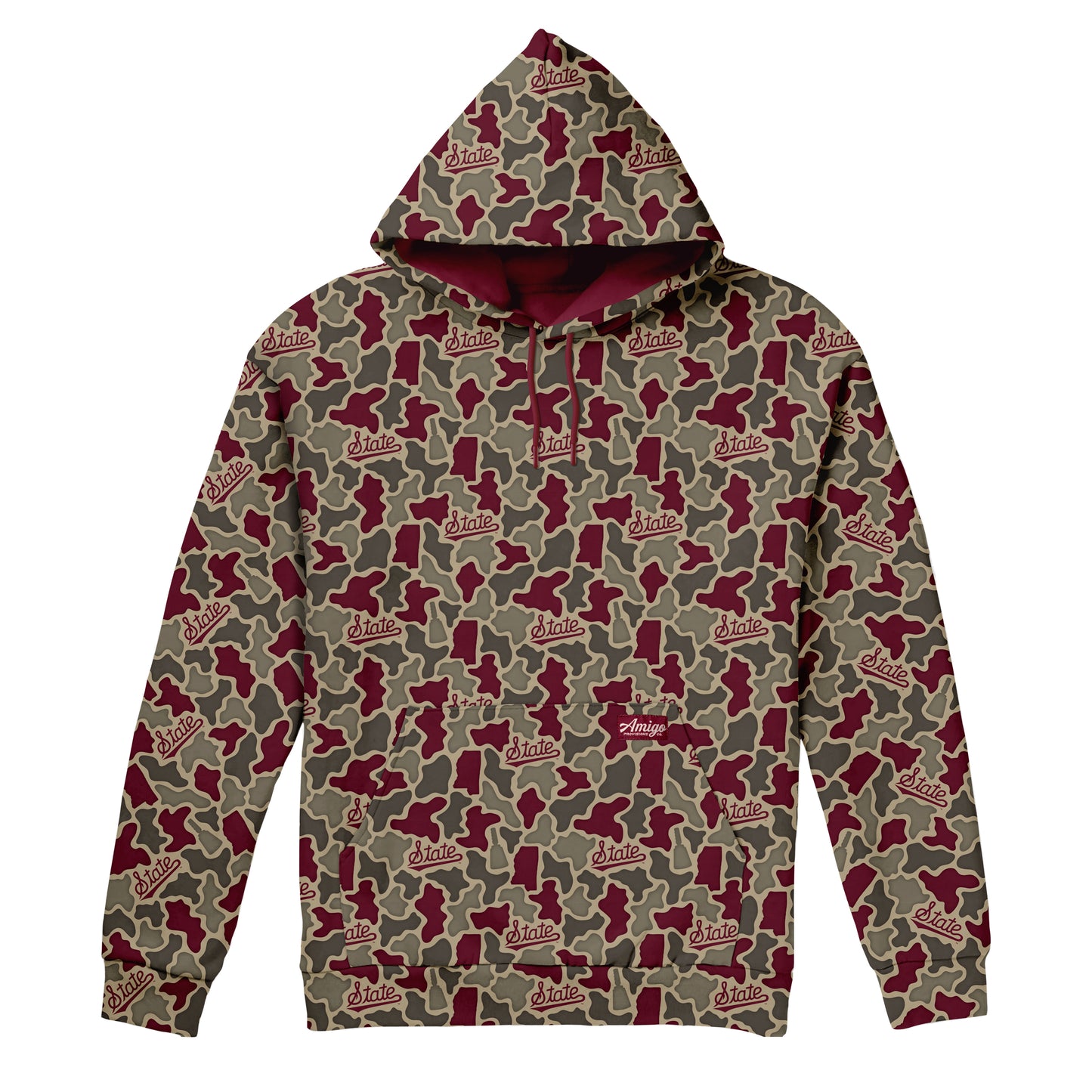 Mississippi State Bulldogs Camo Cimarron Hoodie