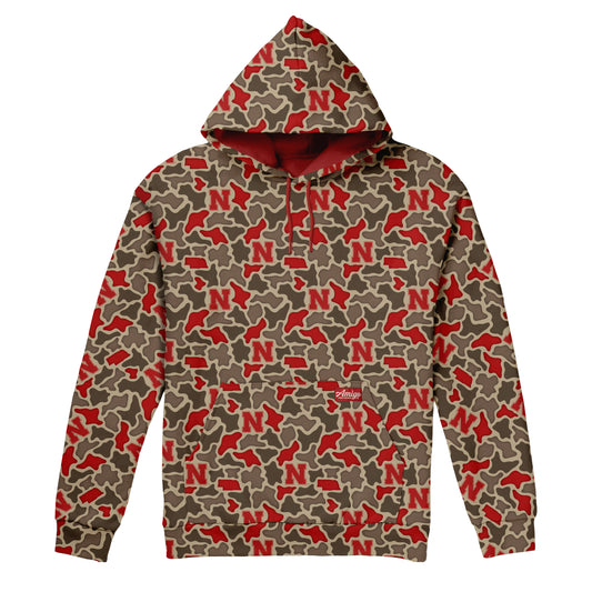 Nebraska Cornhuskers Camo Cimarron Hoodie