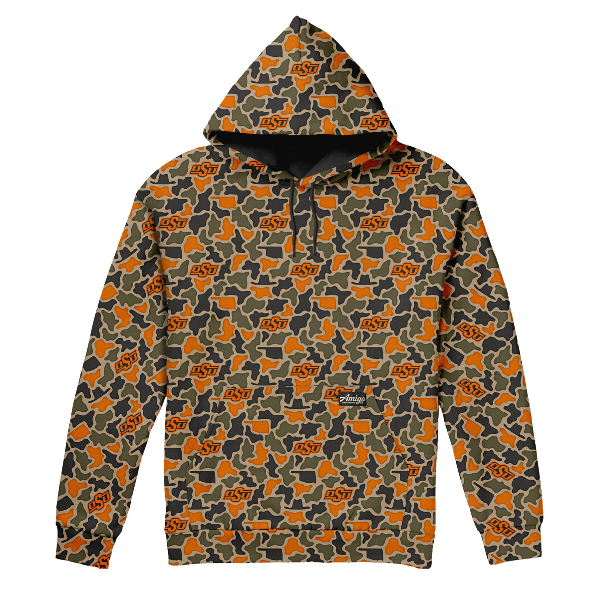 Oklahoma State Cowboys Camo Cimarron Hoodie