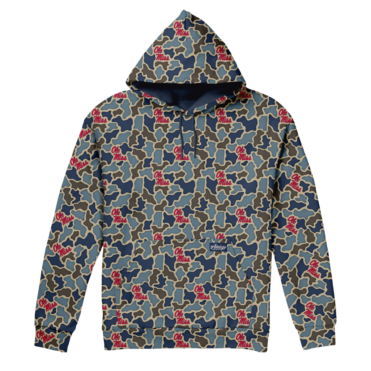Ole Miss Rebels Camo Cimarron Hoodie