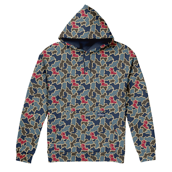 Ole Miss Rebels Camo Cimarron Hoodie