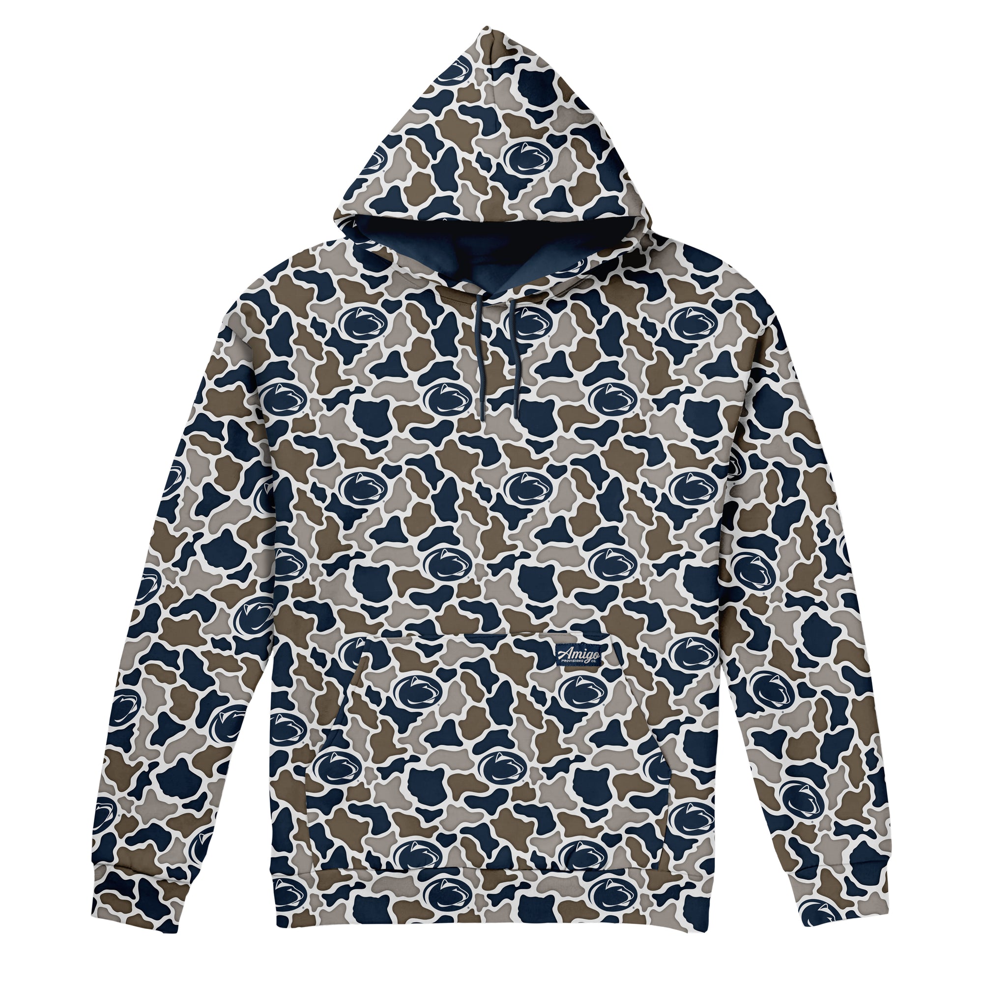 Penn State Nittany Lions Licensed Camo Cimarron Fleece Pullover Hoodie