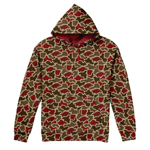 Arkansas Razorbacks Licensed Camo Cimarron Fleece Pullover Hoodie