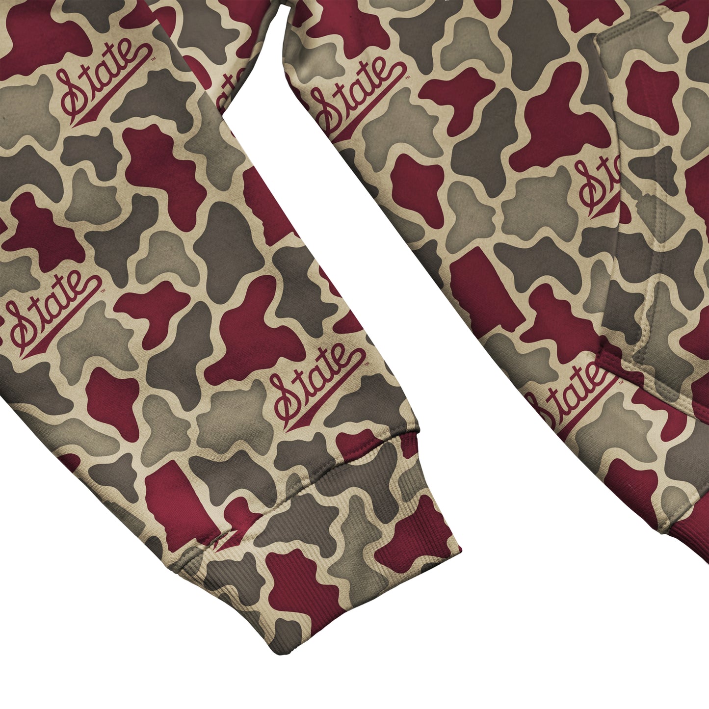 Mississippi State Bulldogs Camo Cimarron Hoodie