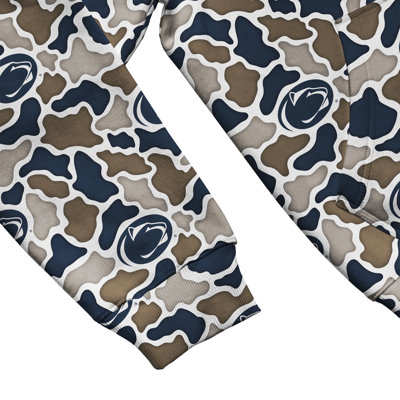 Penn State Nittany Lions Licensed Camo Cimarron Fleece Pullover Hoodie