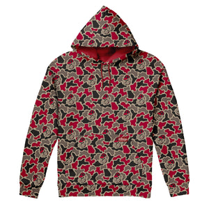 Georgia Bulldogs Licensed Camo Cimarron Fleece Pullover Hoodie