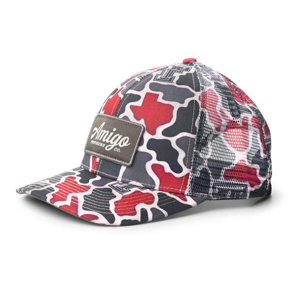 Texas Tech Red Raiders Camo Mesh Back Hat