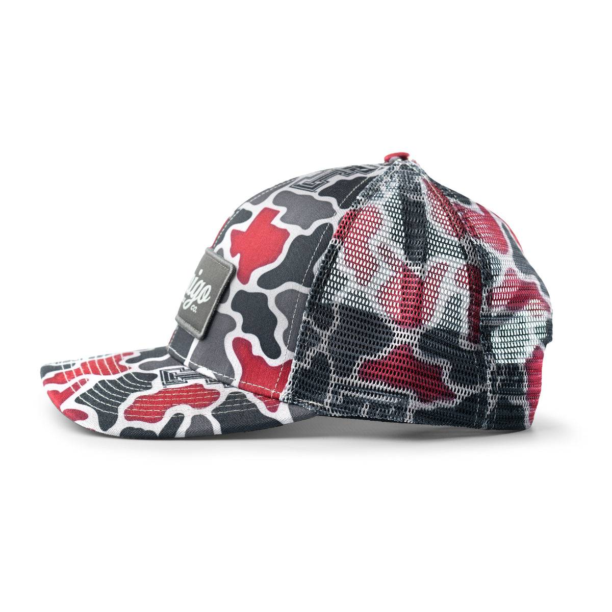 Texas Tech Red Raiders Camo Mesh Back Hat