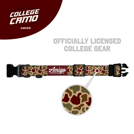 Texas A&M Aggies Camo - Performance Nylon Dog Collar
