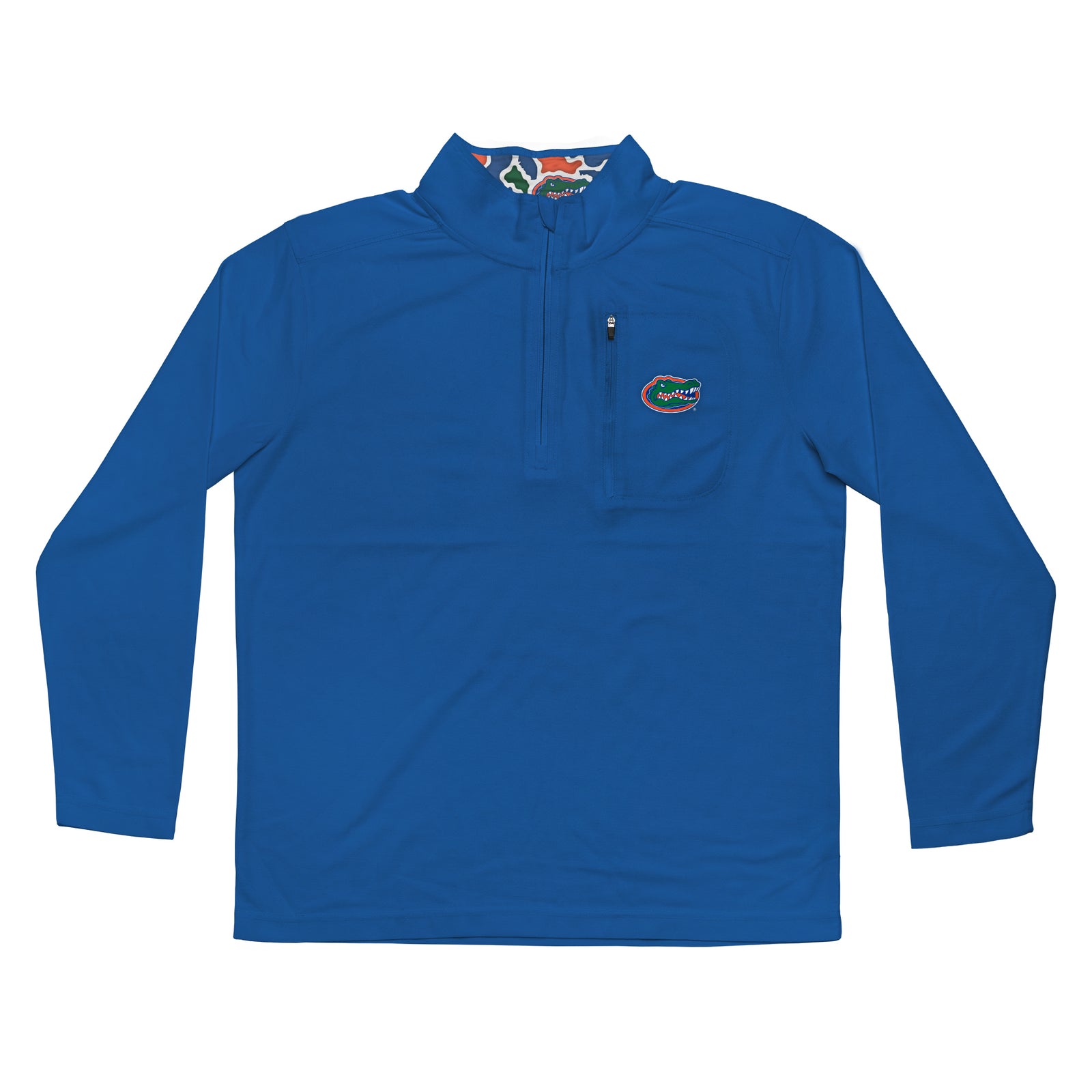 Florida Gators Licensed Solid Sierra Quarter Zip Pullover