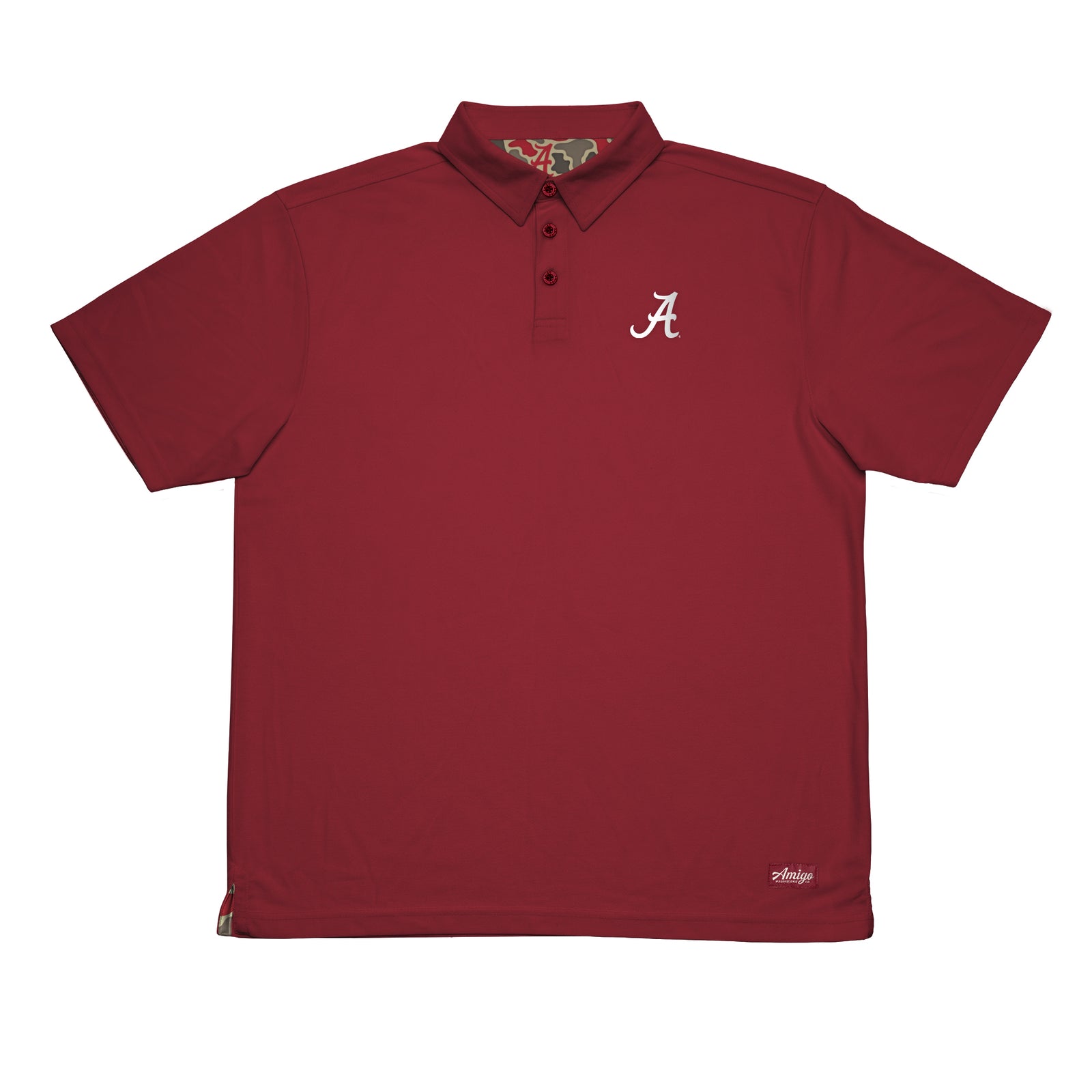 Alabama Crimson Tide Licensed Solid Sierra Polo Shirt