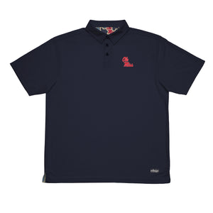 Ole Miss Rebels Licensed Solid Sierra Polo Shirt