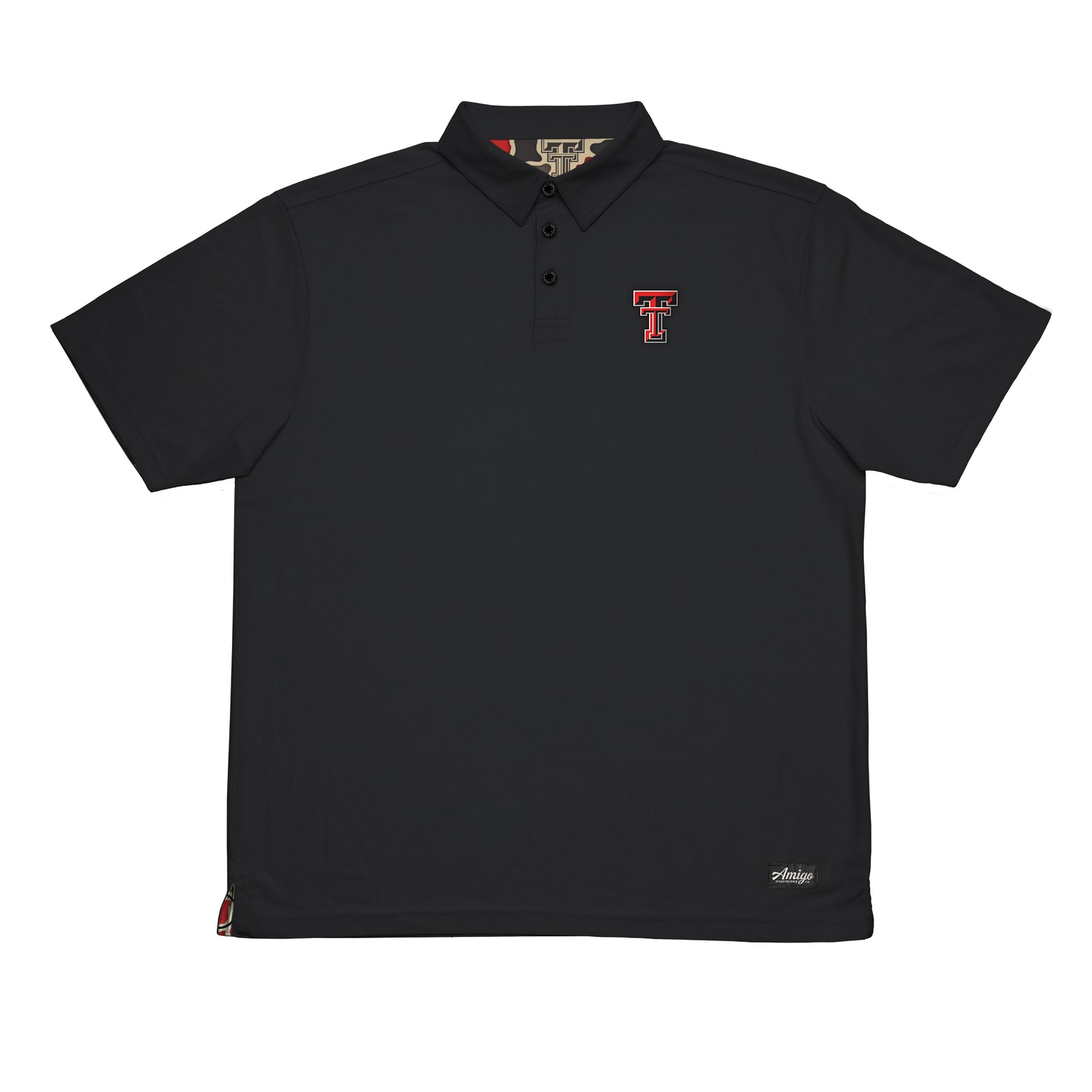 Texas Tech Red Raiders Licensed Solid Sierra Polo Shirt
