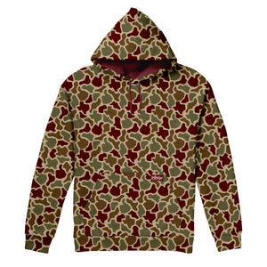 Texas A&M Aggies Licensed Camo Cimarron Fleece Pullover Hoodie