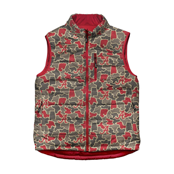 Alabama Crimson Tide Camo Encino Reversible Vest