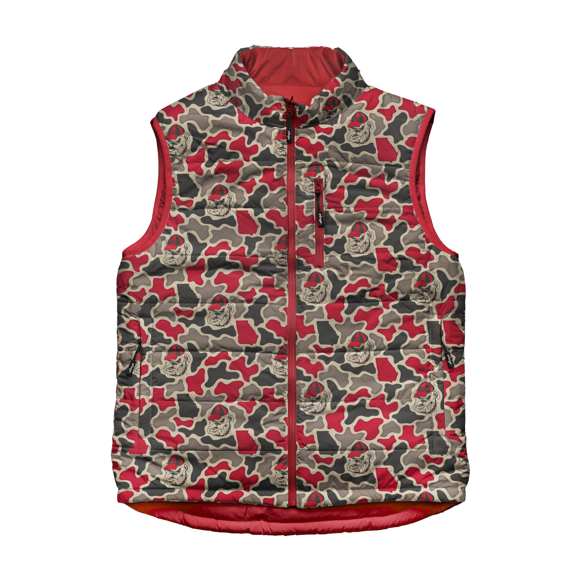 Georgia Bulldogs Camo Encino Reversible Vest
