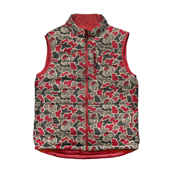 Georgia Bulldogs Camo Encino Reversible Vest