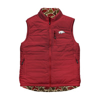 Arkansas Razorbacks Camo Encino Reversible Vest