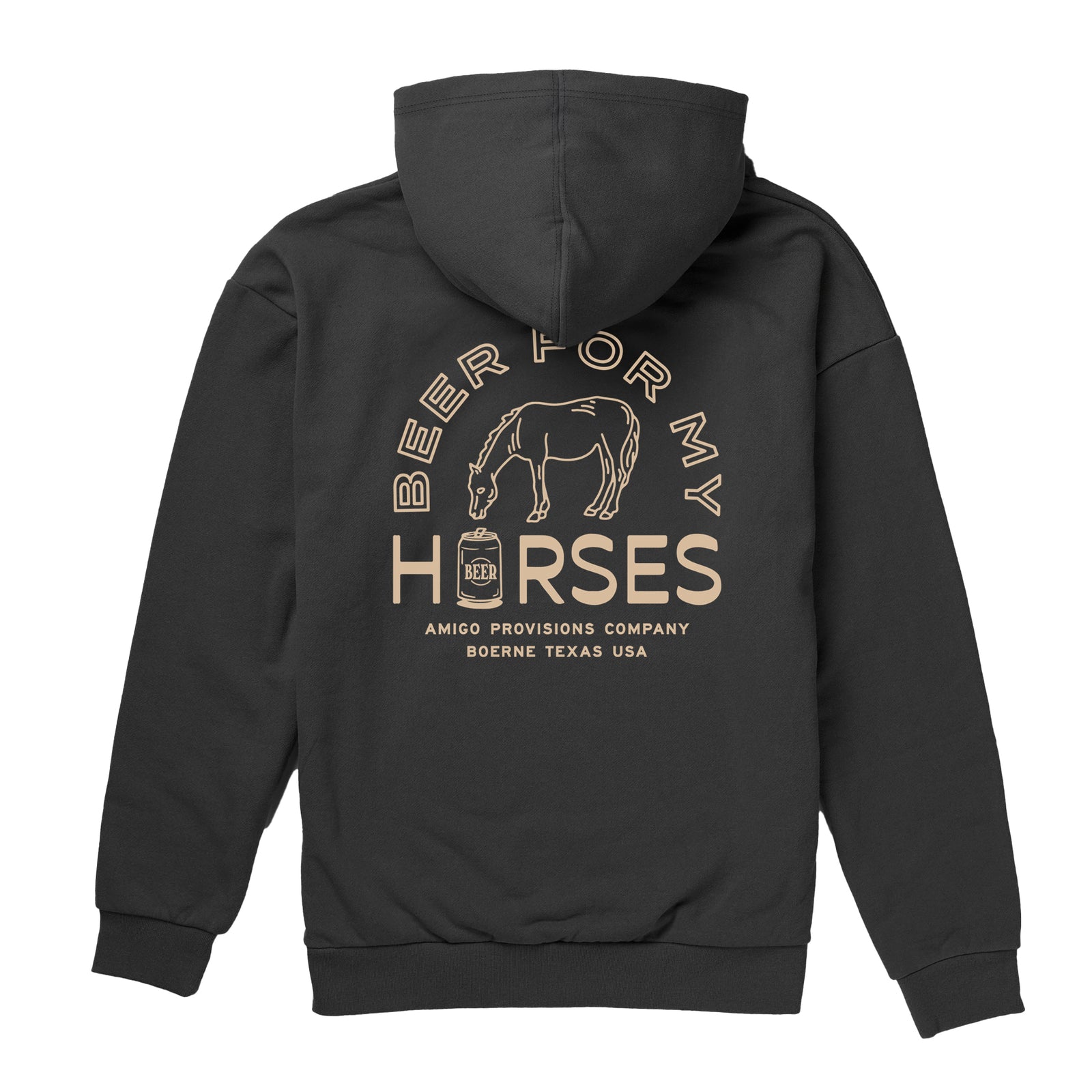Beer For My Horses Mid-Weight Hoodie