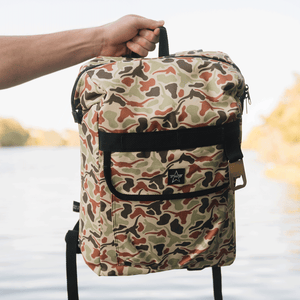 Longhorn Camo - Frio Amigo 18 Can Backpack Cooler